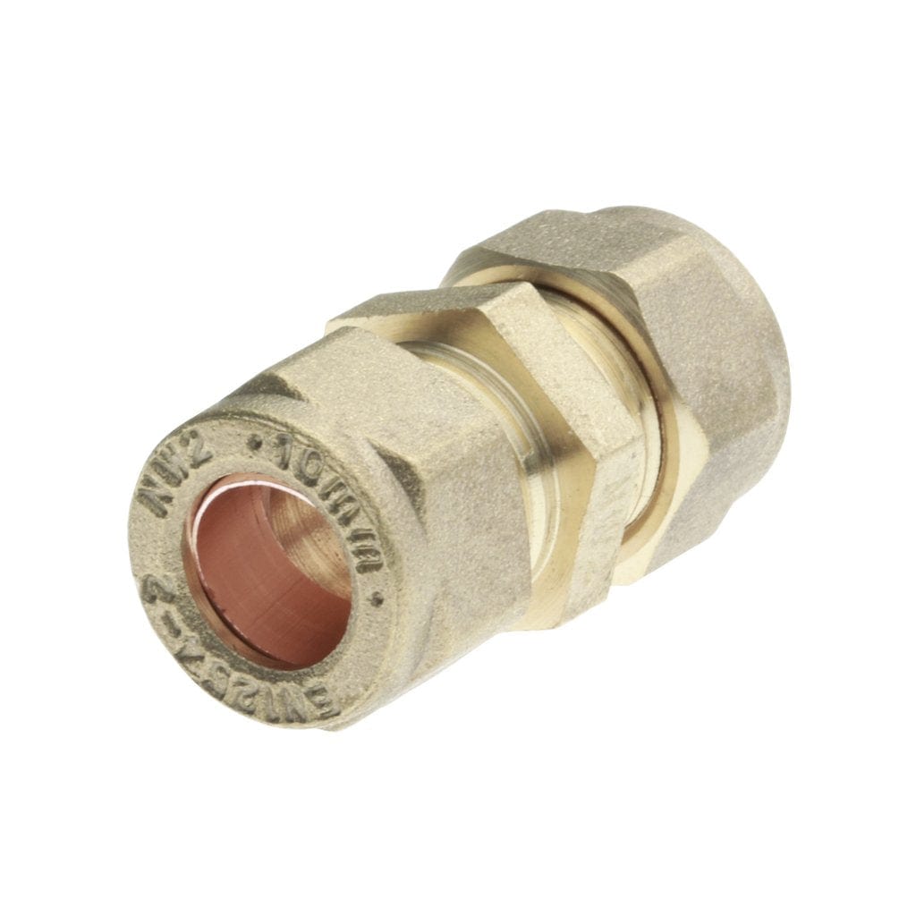 Compression 10mm Straight Coupling