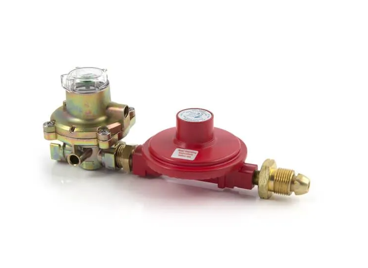 Propane Low Pressure Regulator 4kg/hr – OPSO & UPSO – POL x 1/2” BSP – 37mbar