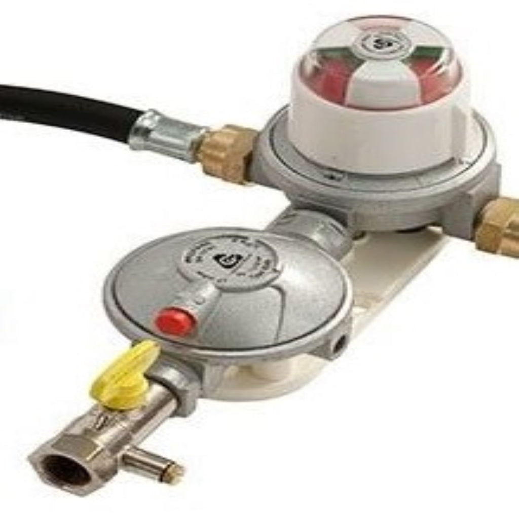 Cavagna Reca Automatic Changeover LPG Propane Gas Regulator (No Pigtails Inc)