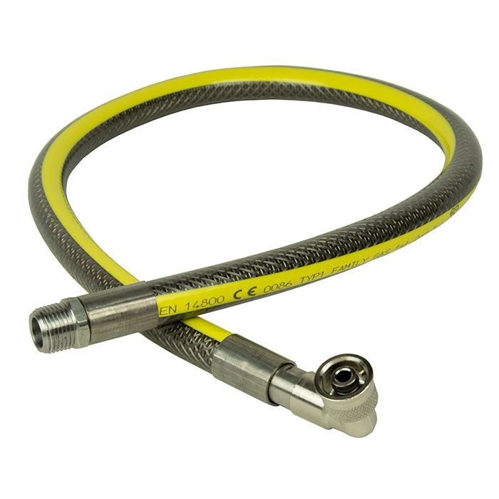GFS® Plug-In Micropoint Bayonet Gas Cooker Hose 1000mm