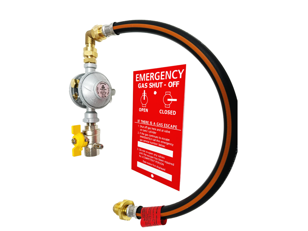 Single OPSO Propane Regulator Kit With POL Pigtail