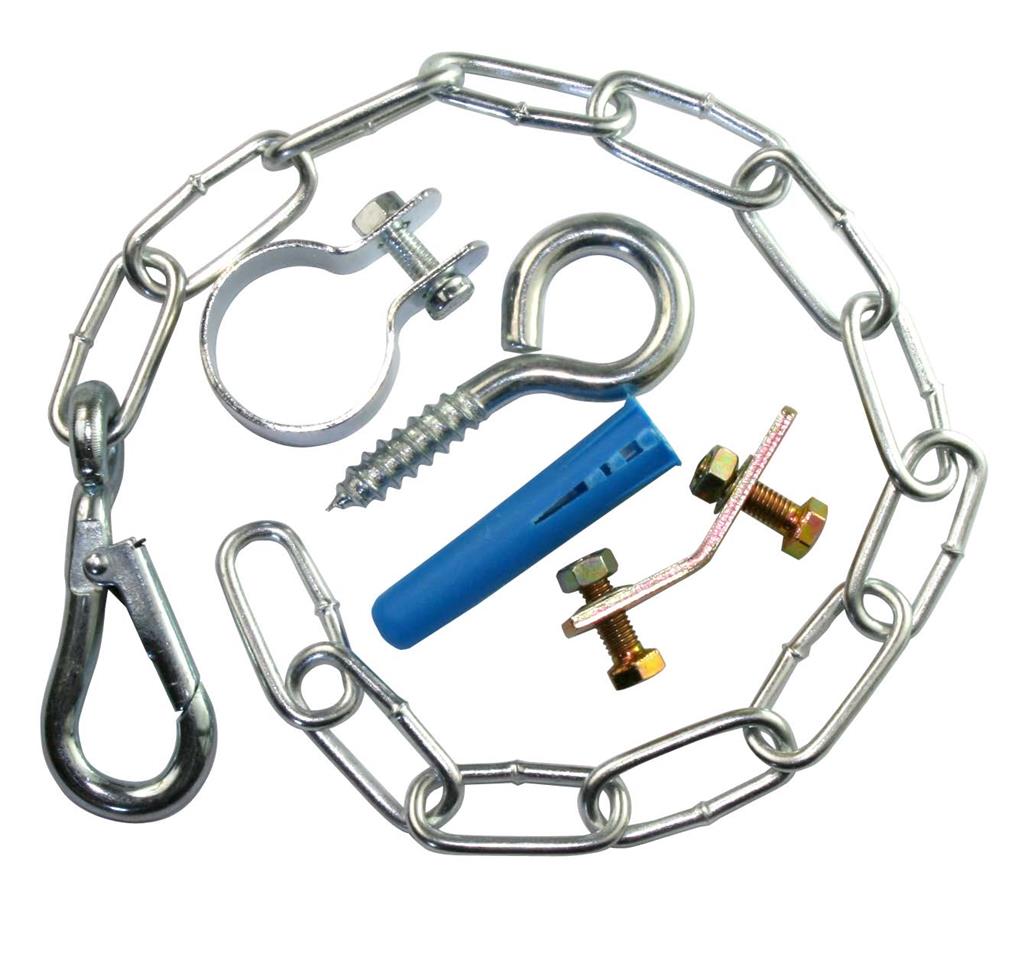 Gas or Electric Cooker Stability Chain & Hook Safety Fittings Kit