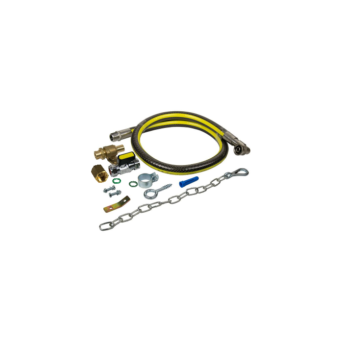 DeLonghi Gas Cooker Installation Kit including Gas Hose etc. LPGJets