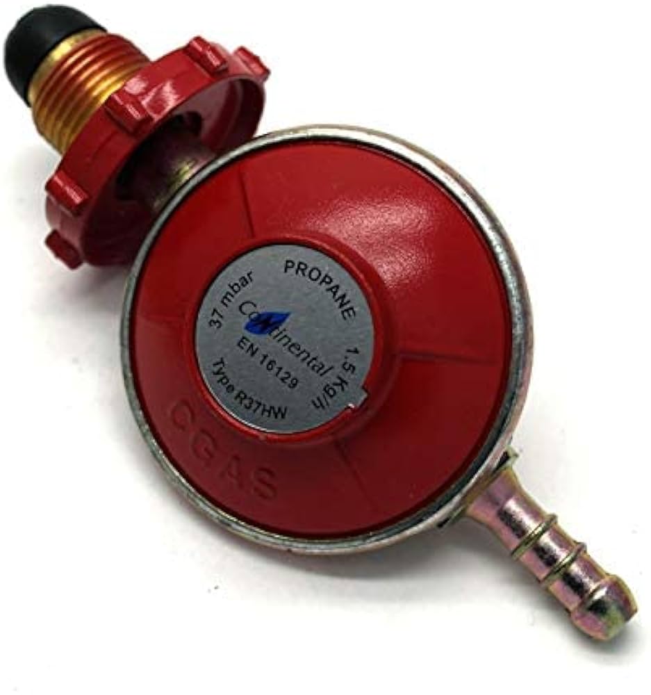 Propane Low Pressure Regulator - 1.5 kg/hr POL (hand wheel nut)