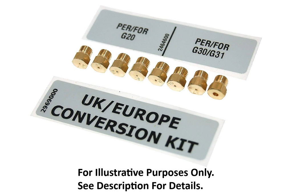Steel U-LPG Conversion Kit For Oxford Ascot Genesi Enfasi Range