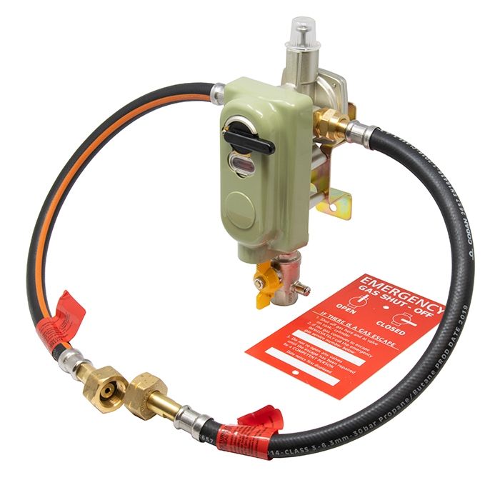 RF6030 Automatic Changeover Gas Regulator Kit with OPSO ROI