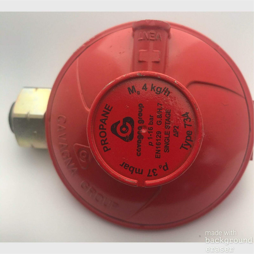 Cavagna low pressure regulator 37 mbar 4Kg/h 21.8 mm x 3/8” BSP Female