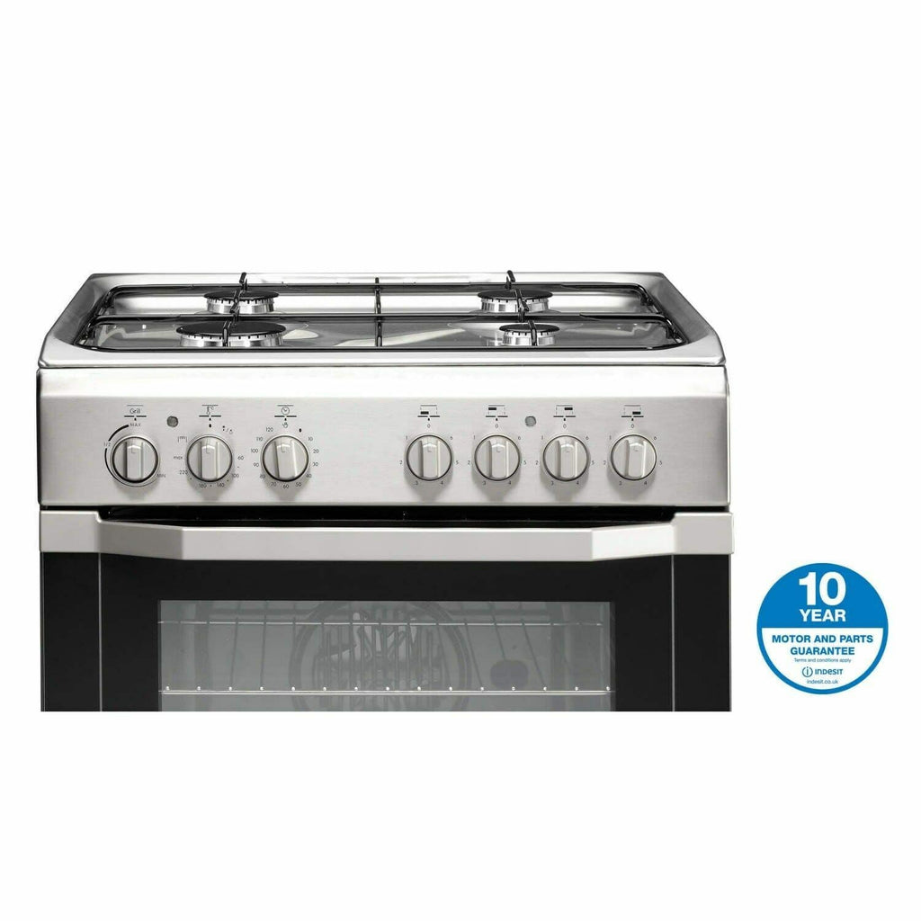 indesit dual fuel cooker 50cm