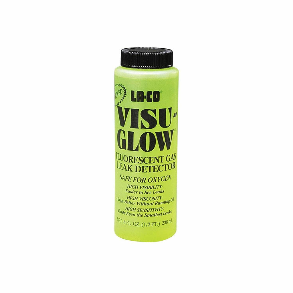 LA-CO Visu Glow Fluorescent Gas Leak Detector High Visibility-Viscosity 236ml
