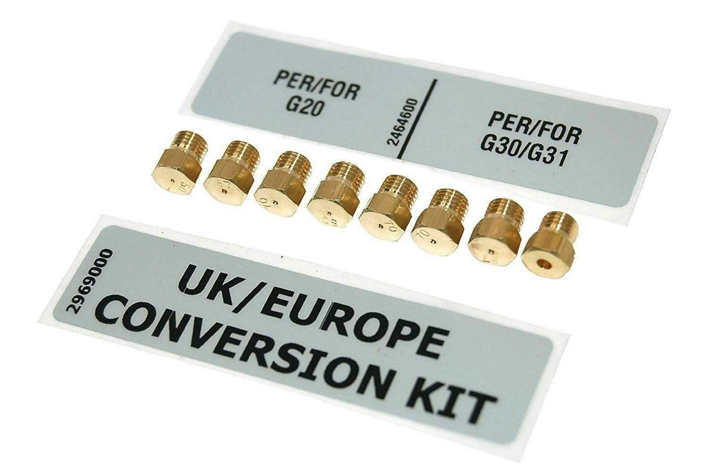 LPG Conversion Kit for Tecnik Dual Fuel Range Cooker Number P027772