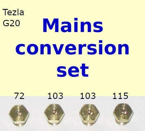 Propane to natural gas conversion clearance chart