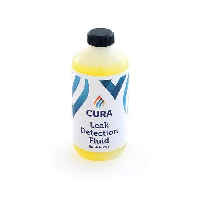 Cura Gas Leak Detection Fluid Brush - 250ml