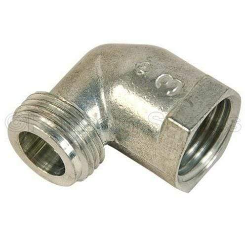 Gas Hob Cooktop Oven Inlet Pipe Elbow Joint 1/2" Female x 1/2" Male