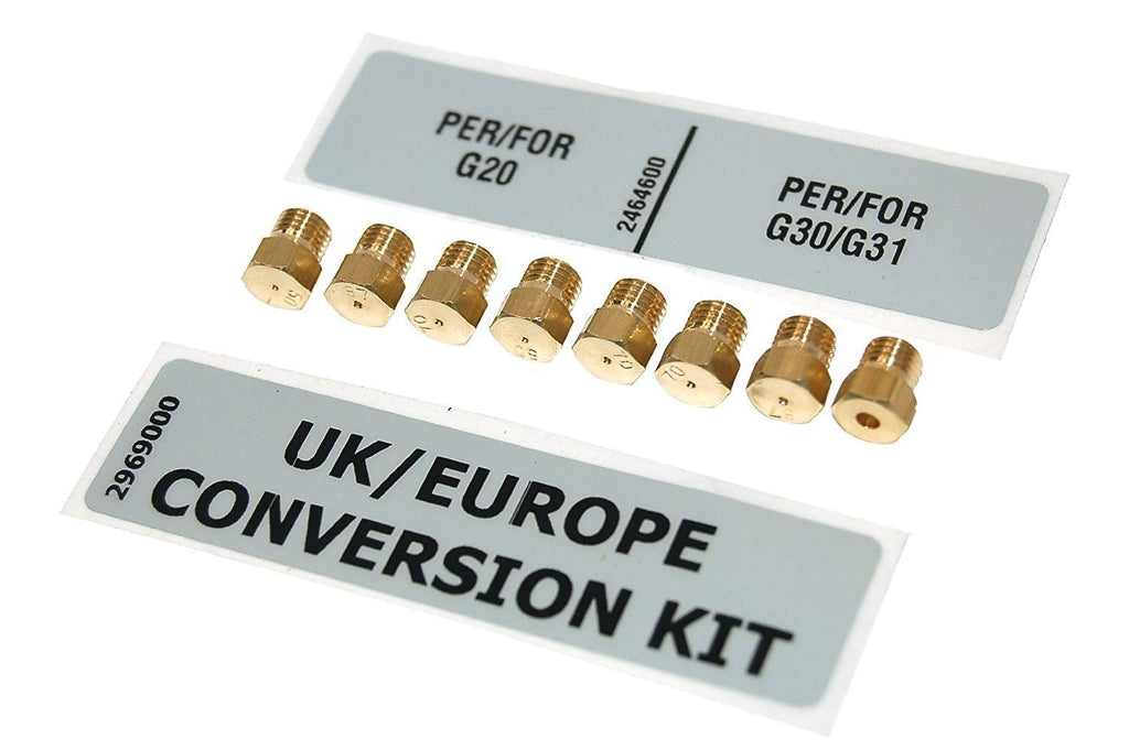 Cannon 10450G 10455G 10456G Natural Gas Conversion Kit