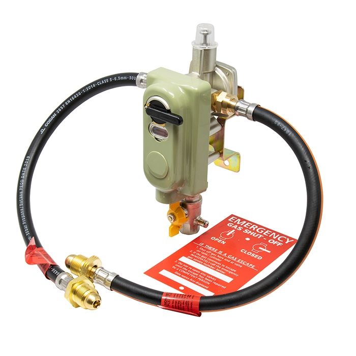 Automatic OPSO Twin Regulator Kit With POL Pigtails